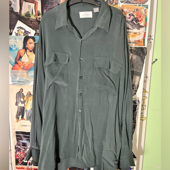 bill blass Other - Bill Blass Silk shirt from the early 90s ! 🔥